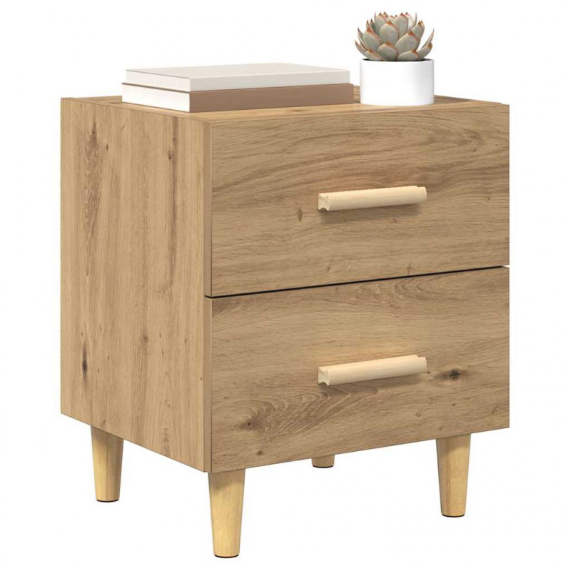 Szafka pod łóżko 2 pcs Dąb rzemieślniczy 40 x 35 x 47,5cm
