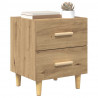 Szafka pod łóżko 2 pcs Dąb rzemieślniczy 40 x 35 x 47,5cm
