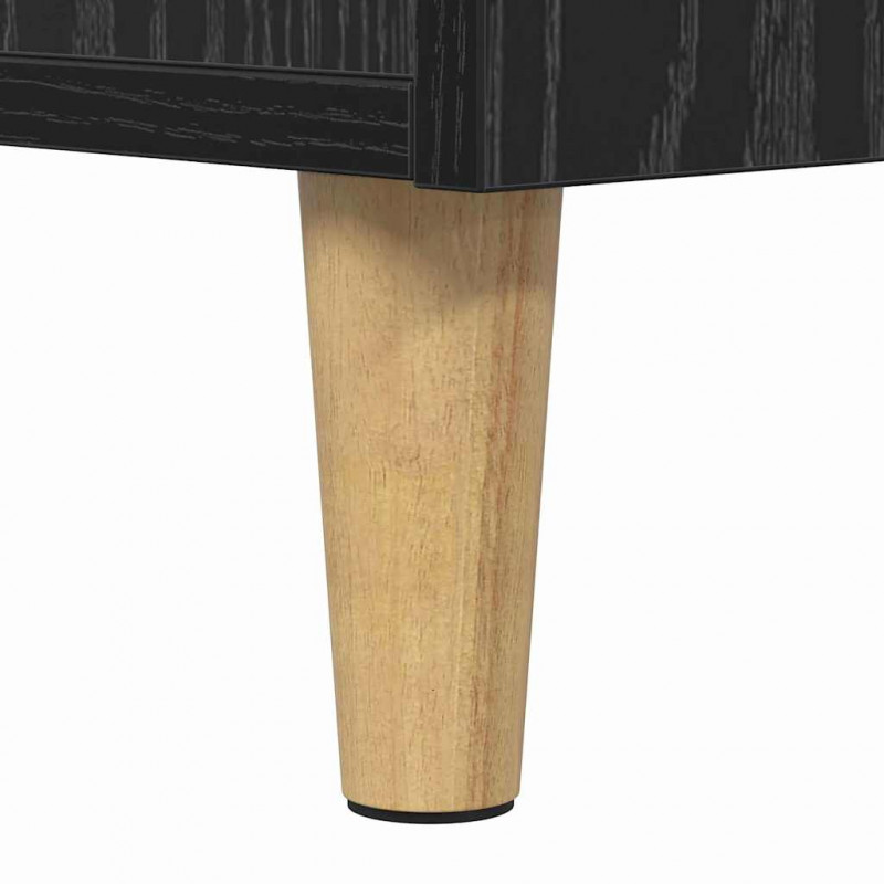 Szafka pod łóżko z szufladą 2 pcs Czarny Dąb 40 x 35 x 47,5cm
