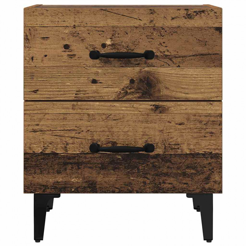 Szafka pod łóżko z szufladą Stare drewno 40 x 35 x 47,5 cm
