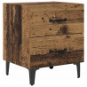 Szafka pod łóżko 2 pcs Stare drewno 40 x 35 x 47,5 cm