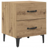 Szafka pod łóżko 2 pcs Dąb rzemieślniczy 40 x 35 x 47,5 cm