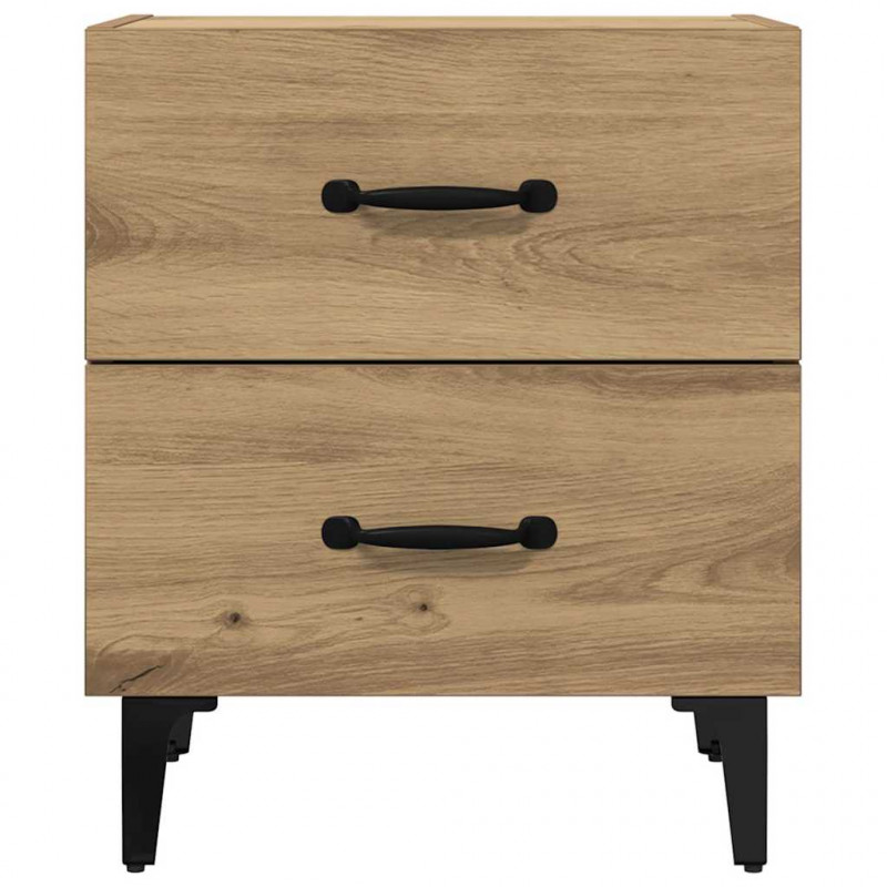 Szafka pod łóżko 2 pcs Dąb rzemieślniczy 40 x 35 x 47,5 cm