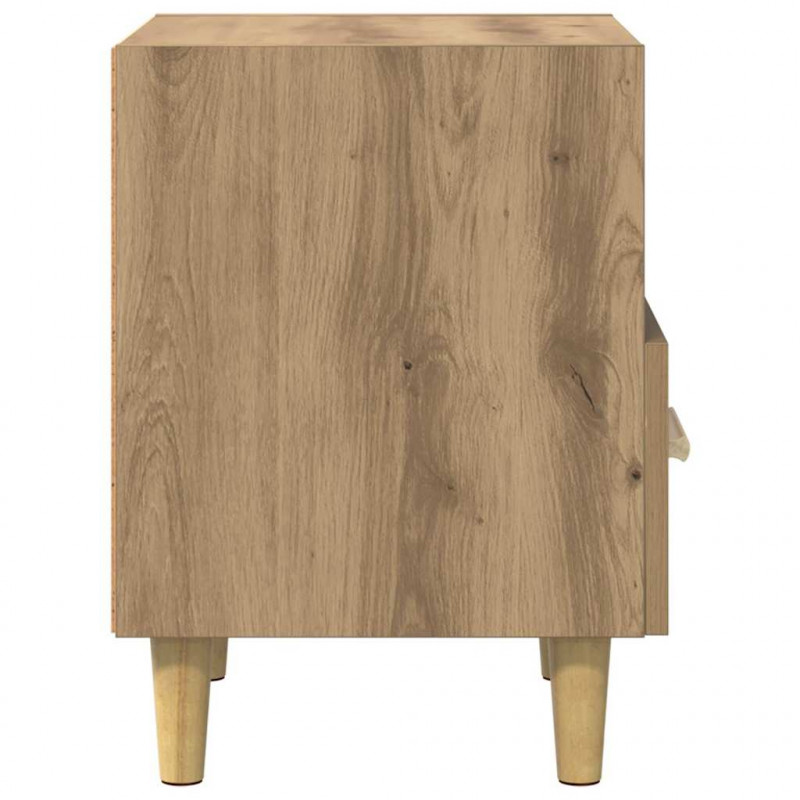 Szafka Nocna z szufladą 2 pcs Dąb rzemieślniczy 40 x 35 x 47 cm