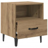 Szafka Nocna 2 pcs Dąb rzemieślniczy 40 x 35 x 47,5 cm