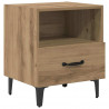 Szafka Nocna 2 pcs Dąb rzemieślniczy 40 x 35 x 47,5 cm