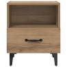 Szafka Nocna 2 pcs Dąb rzemieślniczy 40 x 35 x 47,5 cm