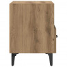Szafka Nocna 2 pcs Dąb rzemieślniczy 40 x 35 x 47,5 cm