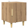 Szafka Nocna 2 pcs Dąb rzemieślniczy 40 x 40 x 50 cm