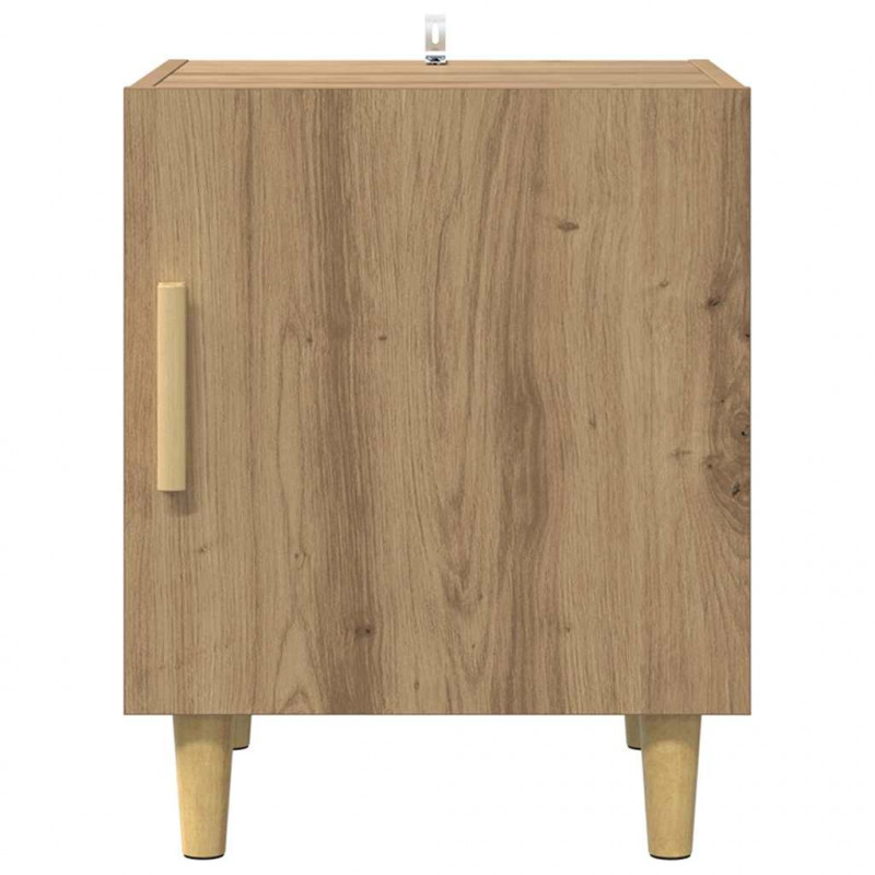 Szafka Nocna 2 pcs Dąb rzemieślniczy 40 x 40 x 50 cm