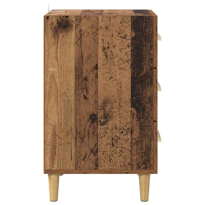 Szafka Nocna Stare drewno 40 x 40 x 66 cm