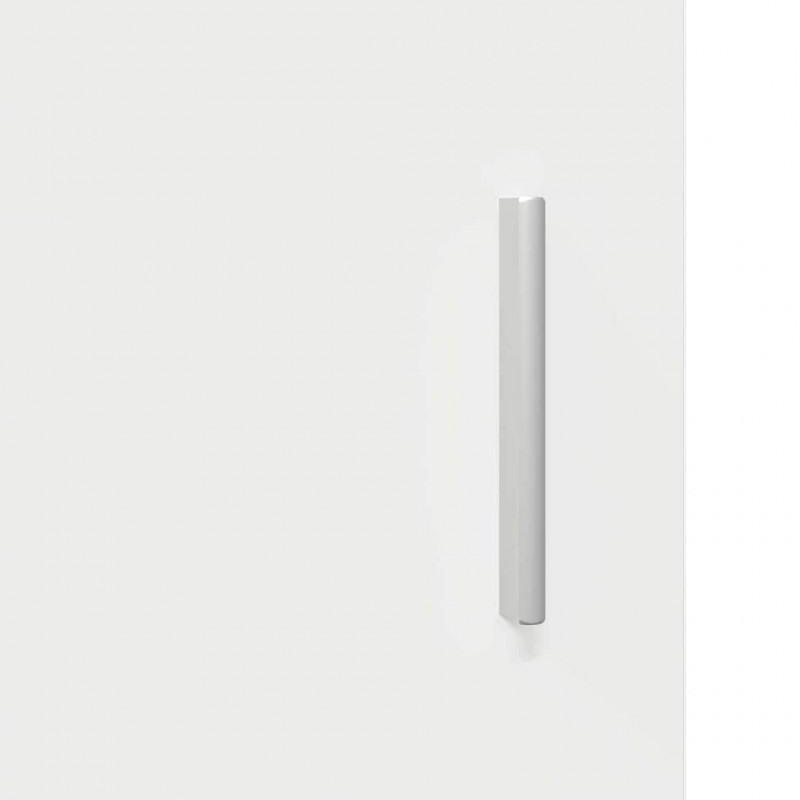 Drewniana szafka Biały 50 x 29 x 100 cm Materiał drewnopochodny