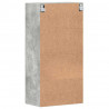 Drewniana szafka Betonowy szary 50 x 29 x 100 cm