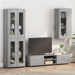 Drewniana szafka Szary Sonoma 50 x 29 x 100 cm