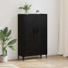 Highboard z szufladą Czarny Dąb 70 x 31 x 115 cm