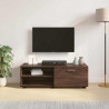 Drewniana szafka z szufladą Brązowy dąb 100,5 x 39 x 30 cm