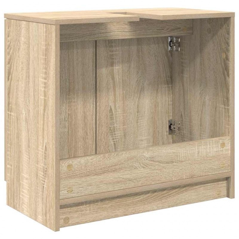 Szafka Łazienkowa z drzwiami Dąb Sonoma 64,5 x 33,5 x 59 cm