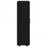 Bufet FLORIN Czarny 55,5 x 29 x 103 cm Materiał drewnopochodny