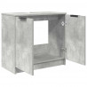 Szafka Łazienkowa z drzwiami Betonowy szary 64,5 x 33,5 x 59 cm