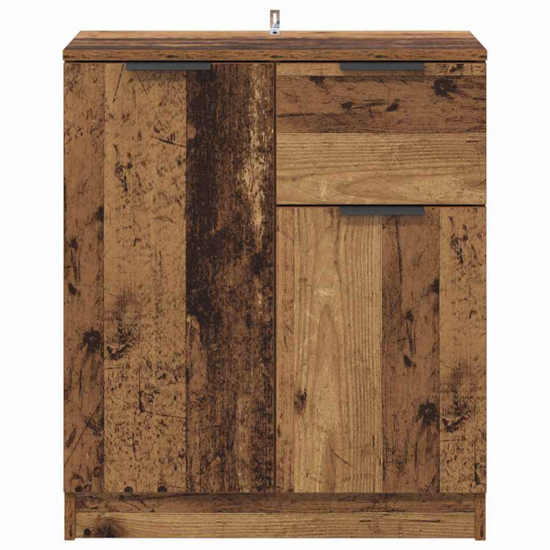 Bufet Stare drewno 60 x 30 x 70 cm Materiał drewnopochodny