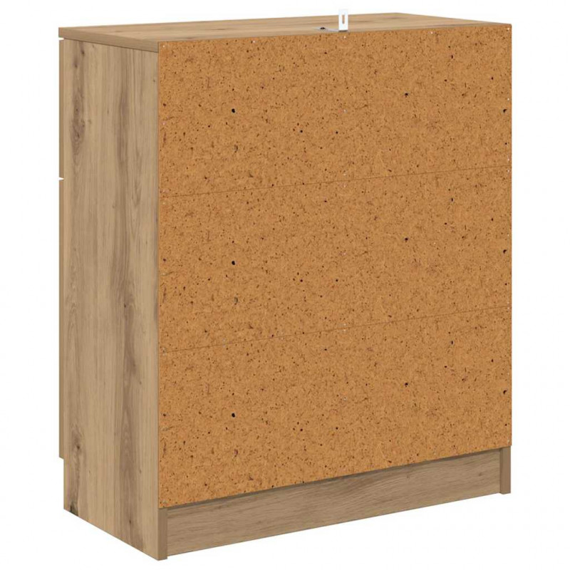 Bufet Dąb rzemieślniczy 60 x 30 x 70 cm Materiał drewnopochodny