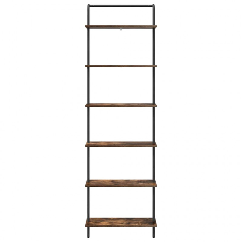 Półka na książki Dąb wędzony 60 x 24 x 203 cm