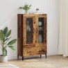 Highboard z szufladą Stare drewno 70 x 31 x 115 cm