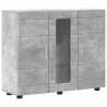Drewniana szafka Betonowy szary 88,5 x 30,5 x 73 cm