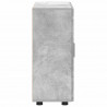 Drewniana szafka Betonowy szary 88,5 x 30,5 x 73 cm