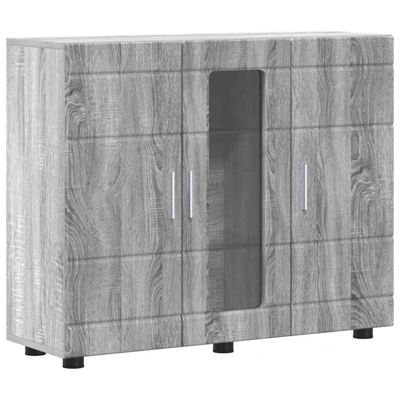 Drewniana szafka Szary Sonoma 88,5 x 30,5 x 73 cm