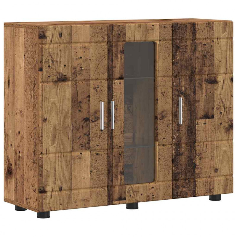 Drewniana szafka Stare drewno 88,5 x 30,5 x 73 cm