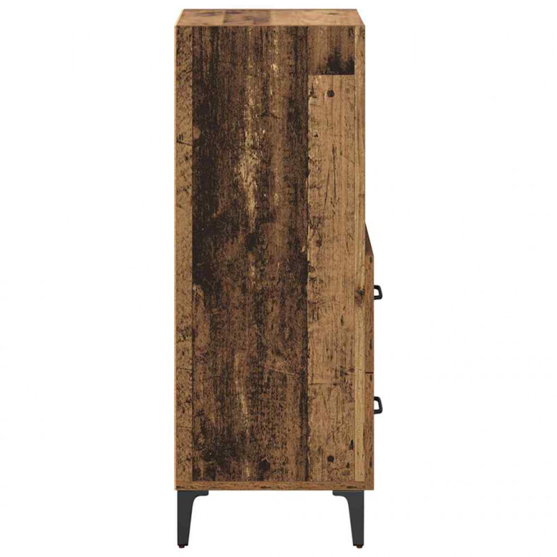 Bufet Stare drewno 34 x 34,5 x 90 cm Materiał drewnopochodny