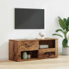 Szafka pod telewizor z szufladą Stare drewno 100 x 35 x 40 cm
