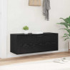 Szafka na buty z półką z drzwiami Czarny dąb 100 x 35 x 38 cm