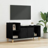 Szafka pod telewizor Czarny Dąb 100 x 35 x 55 cm