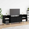 Szafka pod telewizor Czarny Dąb 160 x 35 x 55 cm