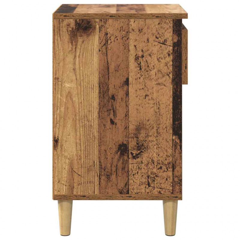 Szafka na buty z szufladą Stare drewno 102 x 36 x 60 cm