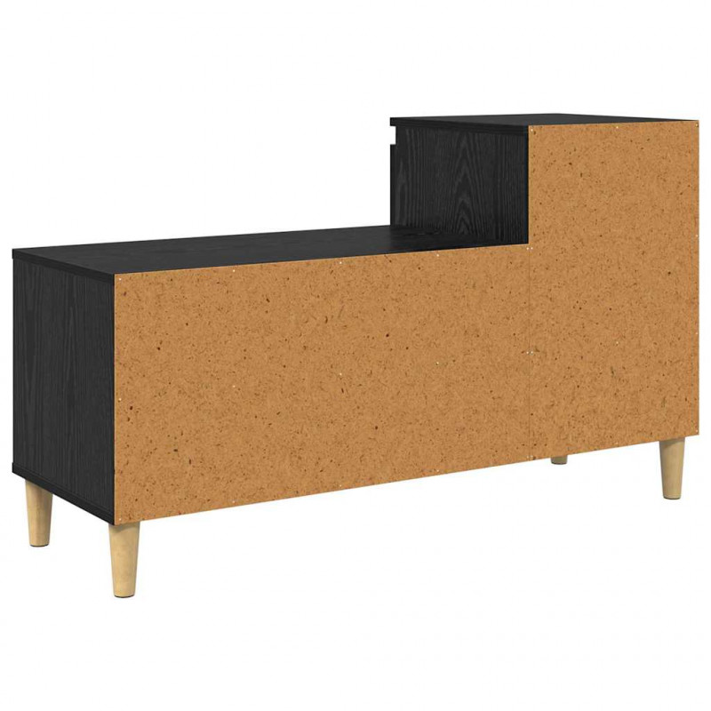 Szafka na buty z szufladą Czarny Dąb 102 x 36 x 60 cm