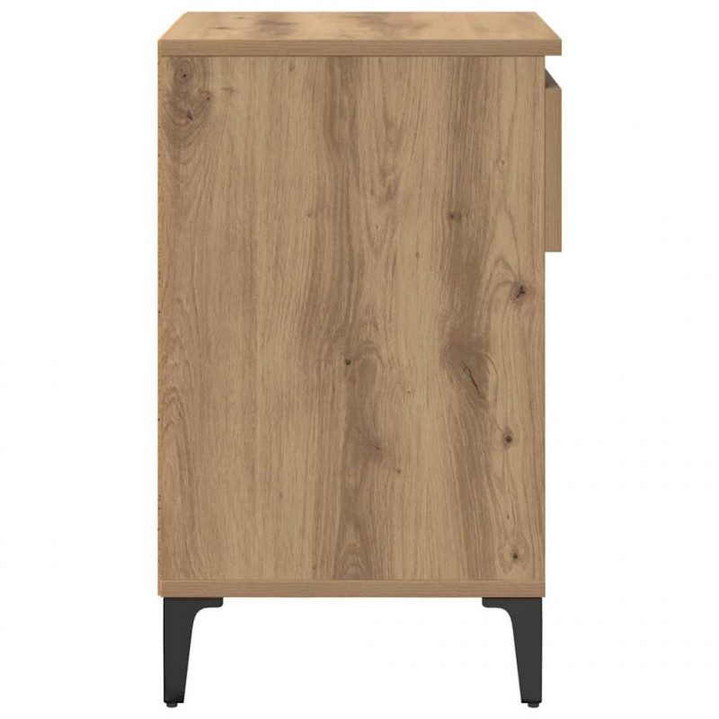 Szafka na buty z szufladą z półką dąb artisan 102 x 36 x 60 cm
