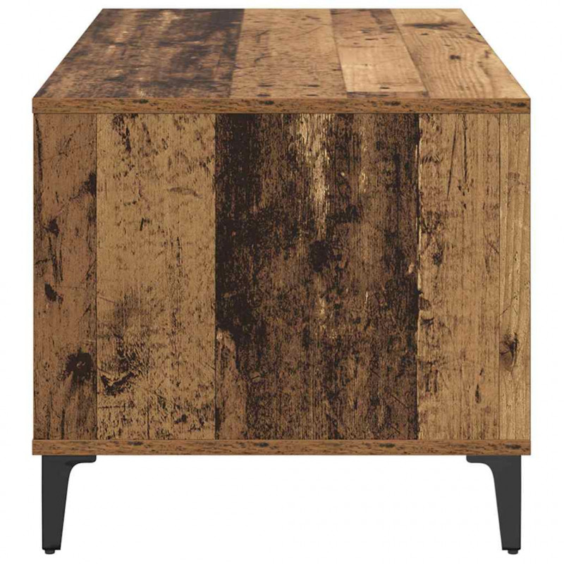 Stolik kawowy z szufladą Stare drewno 90 x 49 x 45 cm