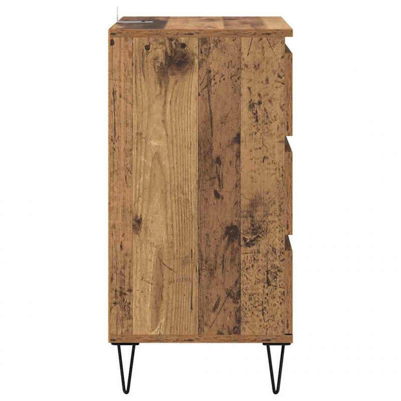 Bufet Stare drewno 40 x 35 x 70 cm Drewno inżynieryjne i żelazo