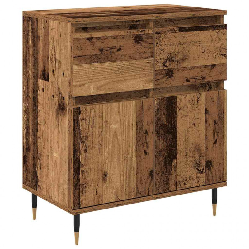 Bufet Stare drewno 60 x 35 x 70 cm Drewno inżynieryjne i żelazo