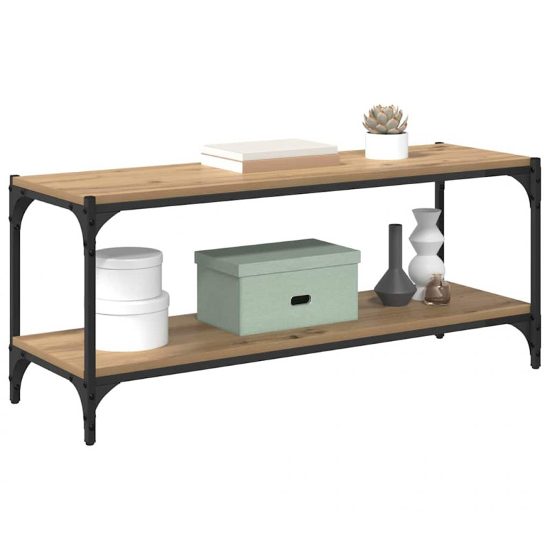 Szafka pod telewizor Dąb rzemieślniczy 100x33x41cm