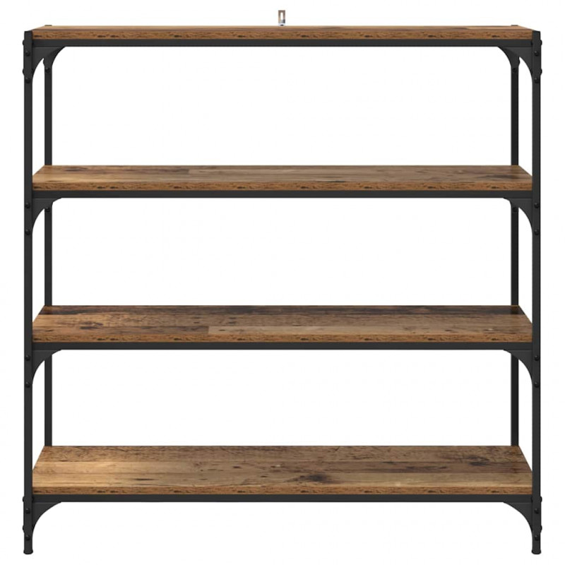 Szafka na książki Stare drewno 100 x 33 x 100 cm