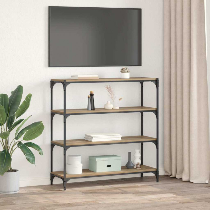 Szafka na książki Dąb rzemieślniczy 100 x 33 x 100 cm