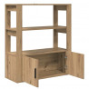 Bufet dąb artisan 30 x 80 x 90 cm Materiał drewnopochodny