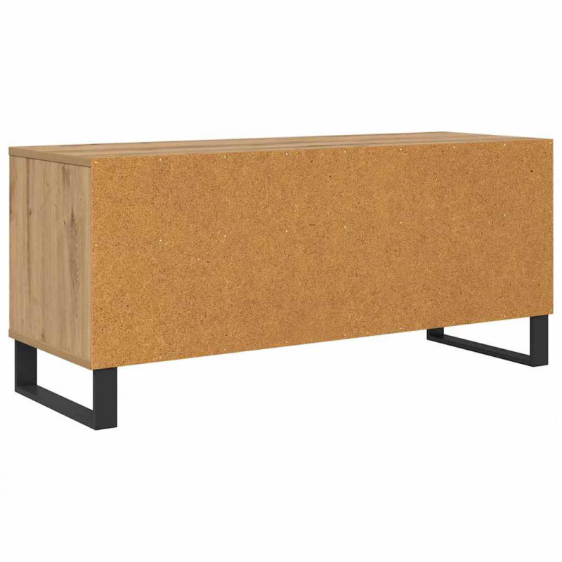 Szafka pod telewizor Dąb rzemieślniczy 100 x 34,5 x 44,5 cm