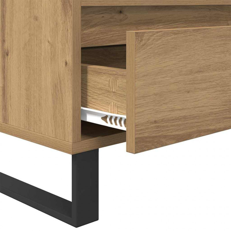 Szafka pod telewizor Dąb rzemieślniczy 100 x 34,5 x 44,5 cm