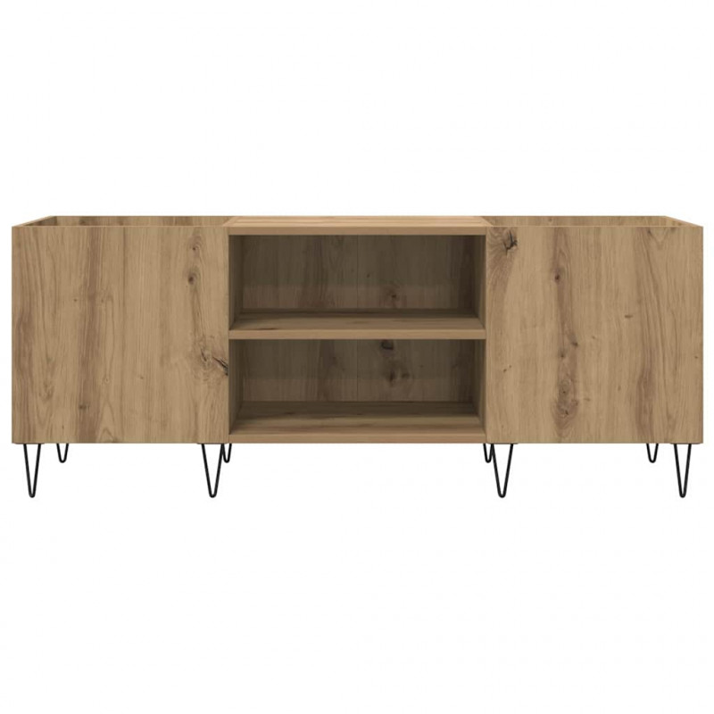 Szafka na płyty winylowe Dąb rzemieślniczy 121 x 38 x 48 cm