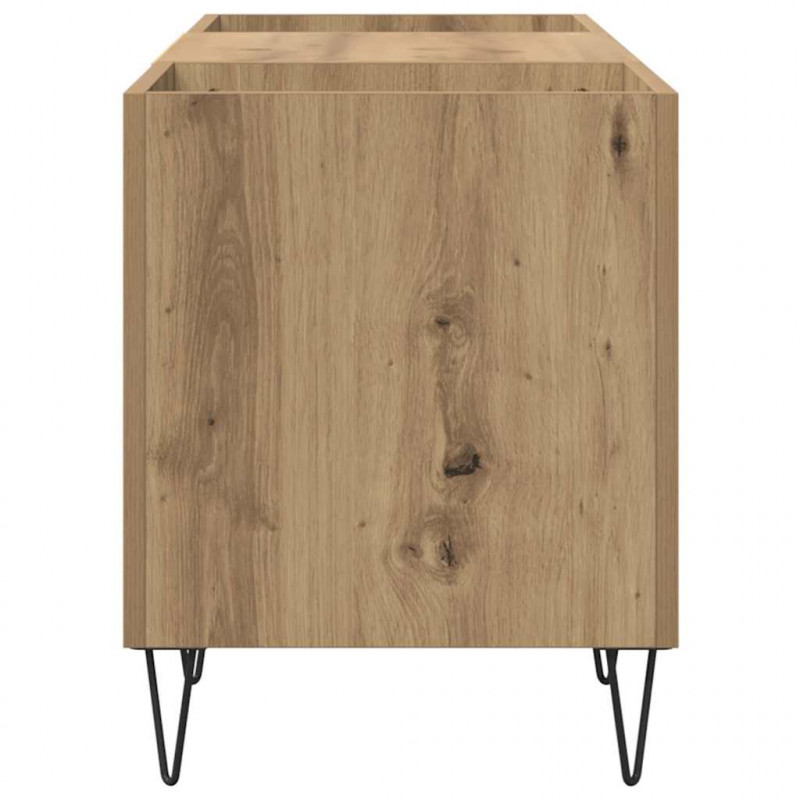 Szafka na płyty winylowe Dąb rzemieślniczy 121 x 38 x 48 cm